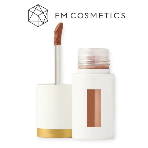 Em Cosmetics Everglass Lip Dew Tea Caramel Gloss NWT - Picture 1 of 15
